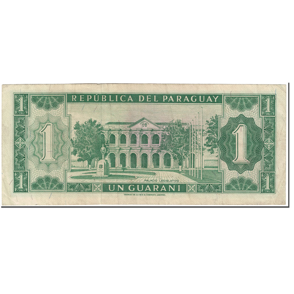 Billete, 1 Guarani, 1963, Paraguay, Undated (1963), KM:193b, MBC