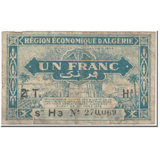 Banknote, Algeria, 1 Franc, 1944, 1944-01-31, KM:101, VG(8-10)