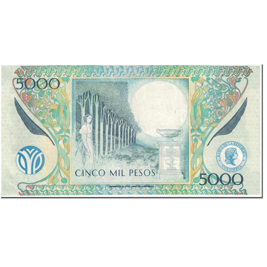 Billete, 5000 Pesos, 2006, Colombia, 2006-11-15, KM:452h, UNC