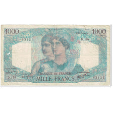 Francia, 1000 Francs, Minerve et Hercule, 1946, 1946-02-21, MC, Fayette:41.11