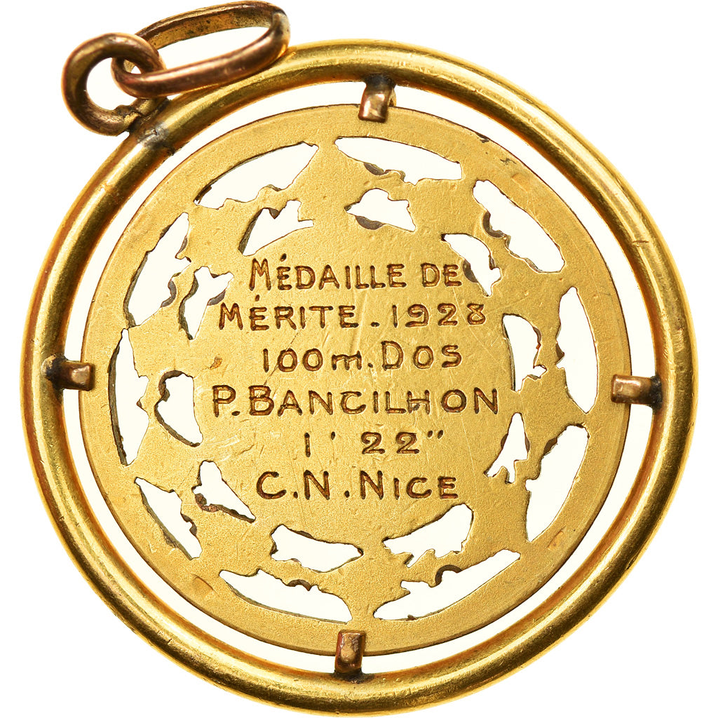 France, Médaille, Natation, Mérite, 100 Mètres Dos, Nice, Sports & leisure