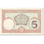 Billete, 5 Francs, 1926, Nueva Caledonia, Undated (1926), KM:36b, EBC