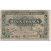 Banknote, Algeria, 2 Francs, 1944, Undated (1944), KM:102, VG(8-10)