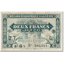 Banknote, Algeria, 2 Francs, 1944, Undated (1944), KM:102, VF(20-25)