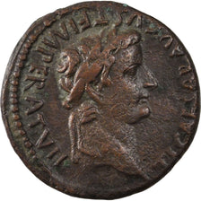 Tiberius, As, Lyons, AU(50-53), Copper, Cohen #38, 10.80