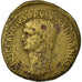 Coin, Nero, Sestertius, Rome, VF(20-25), Copper, Cohen:8