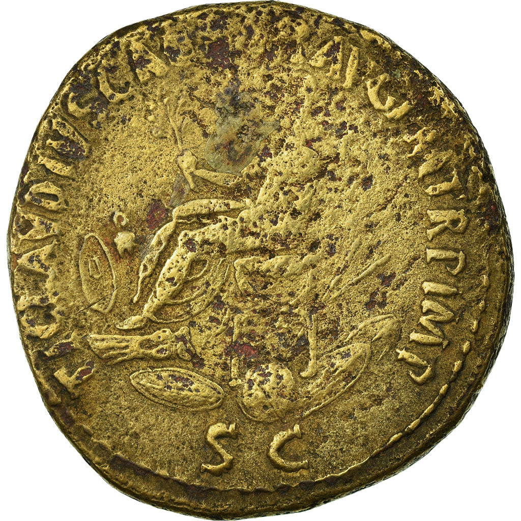 Monnaie, Néron, Sesterce, Rome, TB, Cuivre, Cohen:8