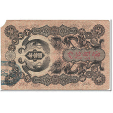 Nota, Japão, 1 Yen, 1872, Undated (1872), KM:4, VG(8-10)