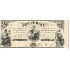 Geldschein, Ungarn, 2 Forint, 1852, Undated (1852), KM:S142r1, UNZ
