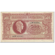 Frankrijk, 500 Francs, Marianne, 1944, Undated (1944), TTB, Fayette:VF11.2