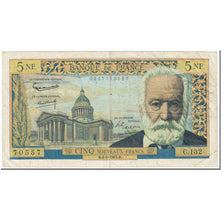 France, 5 Nouveaux Francs, Victor Hugo, 1965, 1965-02-04, EF(40-45)