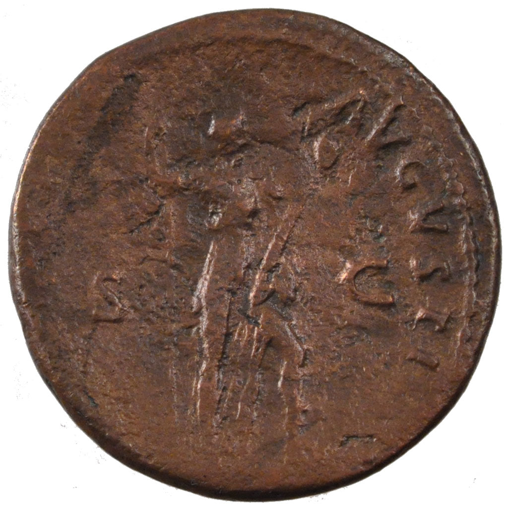Domitia, As, F(12-15), Copper, Cohen #647, 9.50