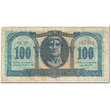 Banknote, Greece, 100 Drachmai, 1950, 1950-07-10, KM:324a, VF(20-25)