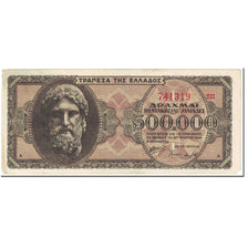 Billet, Grèce, 500,000 Drachmai, 1944, 1944-03-20, KM:126b, TTB