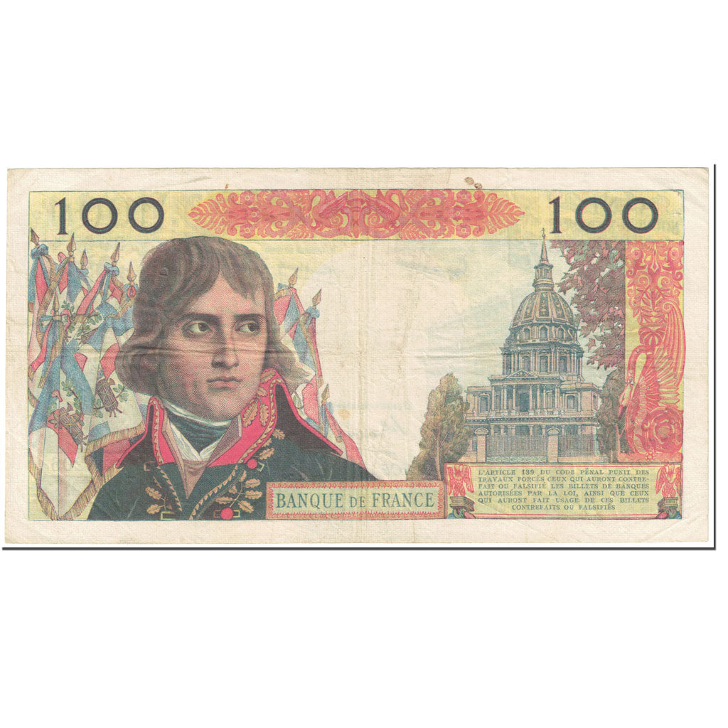 Frankreich, 100 Nouveaux Francs, Bonaparte, 1962, 1962-12-06, S+, Fayette:59.18