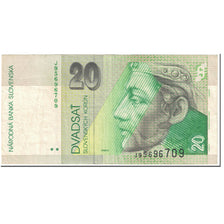 Banknote, Slovakia, 20 Korun, 2001, 2001.08.31, KM:20e, EF(40-45)