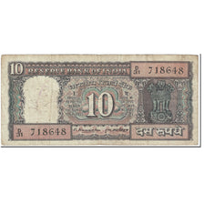 Banknote, India, 10 Rupees, 1977, Undated (1977), KM:60d, VG(8-10)