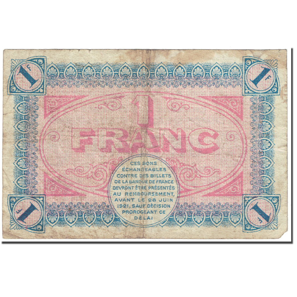 Frankrijk, Chalon-s-/-Saône, Autun & Louhans, Franc, 1916, TB