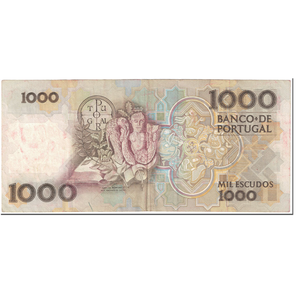 Banknote, Portugal, 1000 Escudos, 1989, 1989-11-09, KM:181f, EF(40-45)