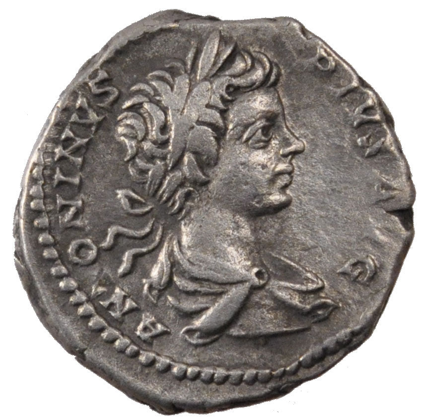 Caracalla, Denarius, AU(55-58), Silver, Cohen #175, 2.90