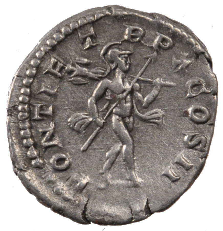 Caracalla, Denarius, AU(55-58), Silver, Cohen #431, 3.40