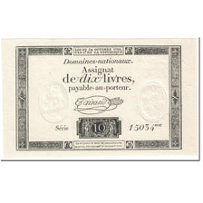Frankreich, 10 Livres, 1792, Taisaud, 1792-10-24, VZ, KM:A66b, Lafaurie:161b
