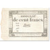 France, 100 Francs, 1795, Leval, 18 Nivose An III (7.1.1795)., SUP, KM:A78