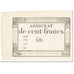 France, 100 Francs, 1795, Godet, 18 Nivose An III (7.1.1795)., AU(55-58)