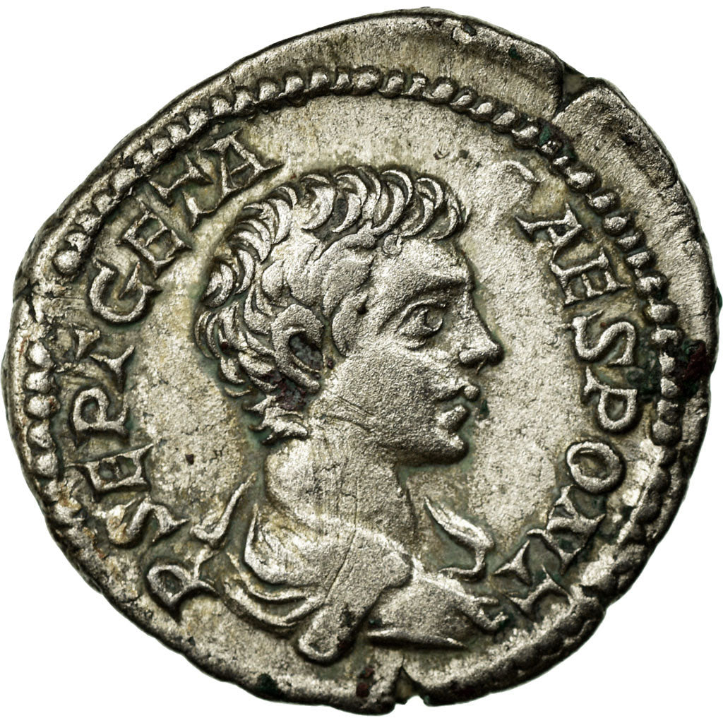 Monnaie, Geta, Denier, SUP, Argent, Cohen:36