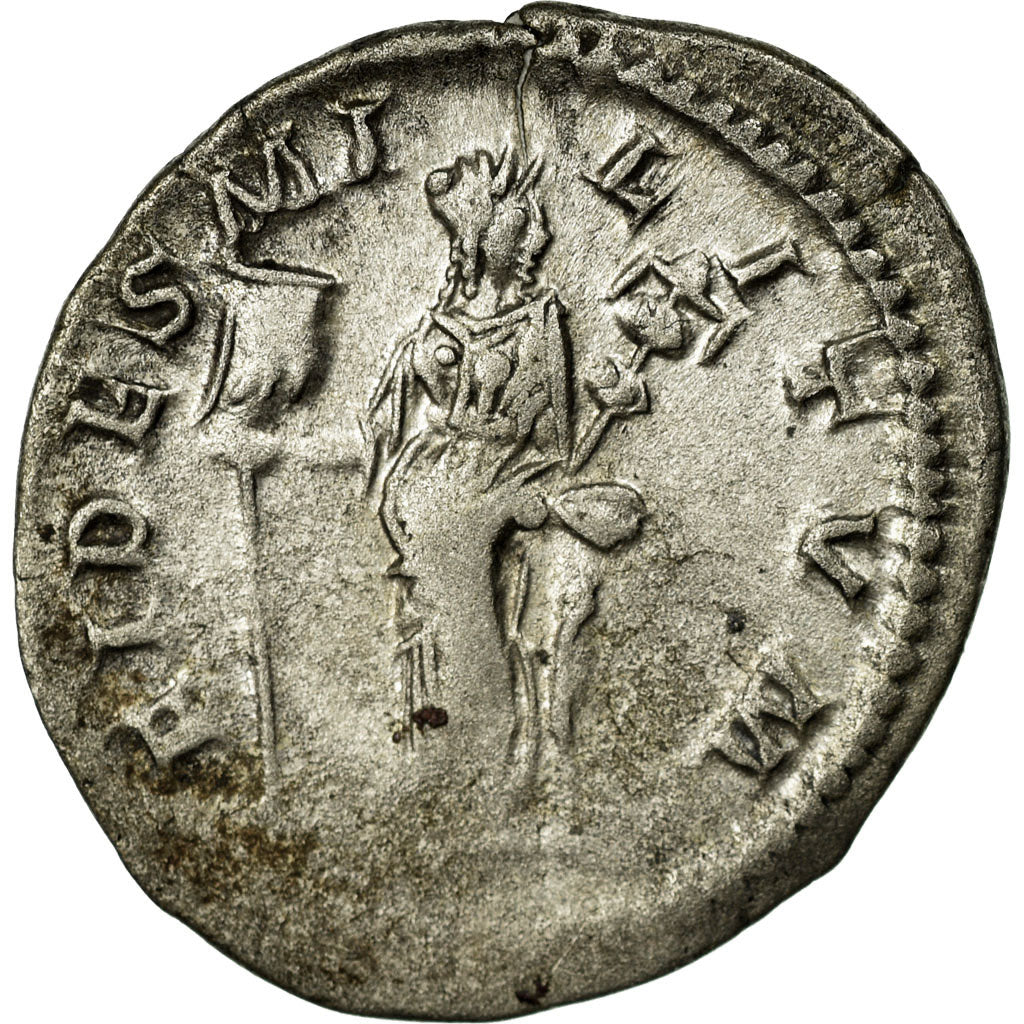 Coin, Elagabalus, Denarius, Roma, EF(40-45), Silver, Cohen:38