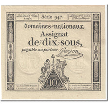 France, 10 Sous, 1793, Guyon, L'an 2ème de la République - (23 mai 1793), SPL