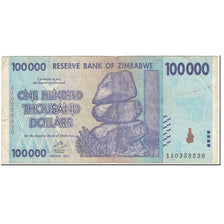 Banknote, Zimbabwe, 100,000 Dollars, 2008, 2008-05-11, KM:75, VG(8-10)