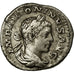 Moneta, Elagabalus, Denarius, AU(55-58), Srebro, Cohen:242