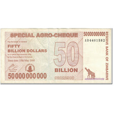 Banknote, Zimbabwe, 50 Billion Dollars, 2008, 2008-05-15, KM:63, VF(20-25)