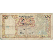 Banknote, Algeria, 1000 Francs, 1958, 1958-03-13, KM:107b, VG(8-10)