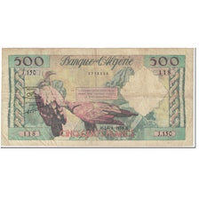 Banknote, Algeria, 500 Francs, 1958, 1958-02-24, KM:117, VF(20-25)