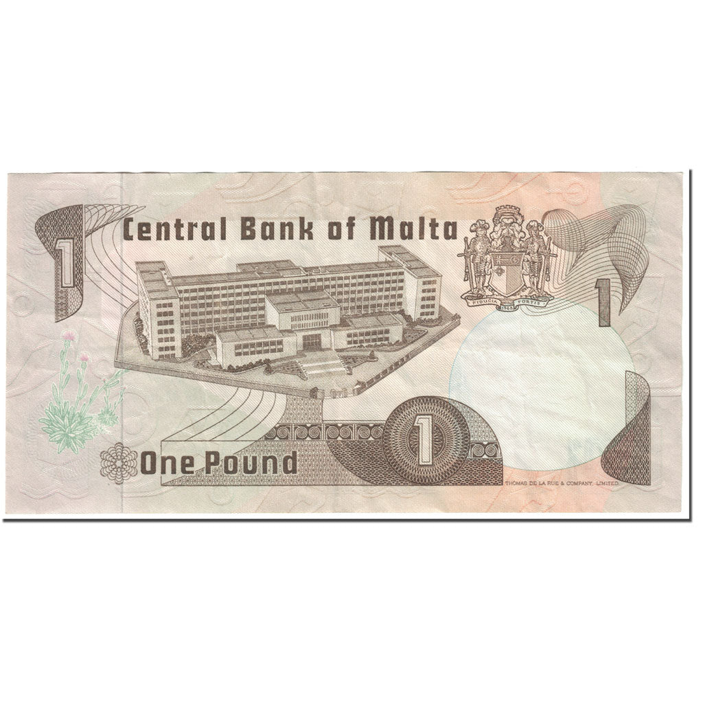 Banknote, Malta, 1 Lira, 1979, Old date (1967), KM:34b, EF(40-45)