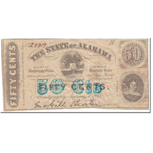 Banknote, United States, 50 Cents, 1863, 1863-01-01, ALABAMA, KM:S212a