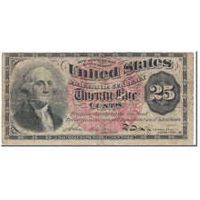 Nota, Estados Unidos da América, 25 Cents, 1863, 1863-03-03, KM:3337, VF(20-25)