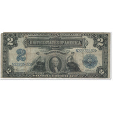 Billet, États-Unis, Two Dollars, 1899, Undated (1899), KM:137, TB
