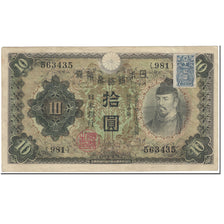 Banknote, Japan, 10 Yen, 1946, Undated (1946), KM:79a, EF(40-45)