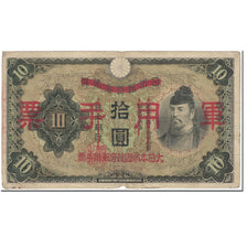 Banknote, China, 10 Yen, 1938, undated (1938), KM:M26a, VF(20-25)