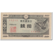 Banknote, Japan, 10 Sen, 1947, Undated (1947), KM:84, UNC(63)
