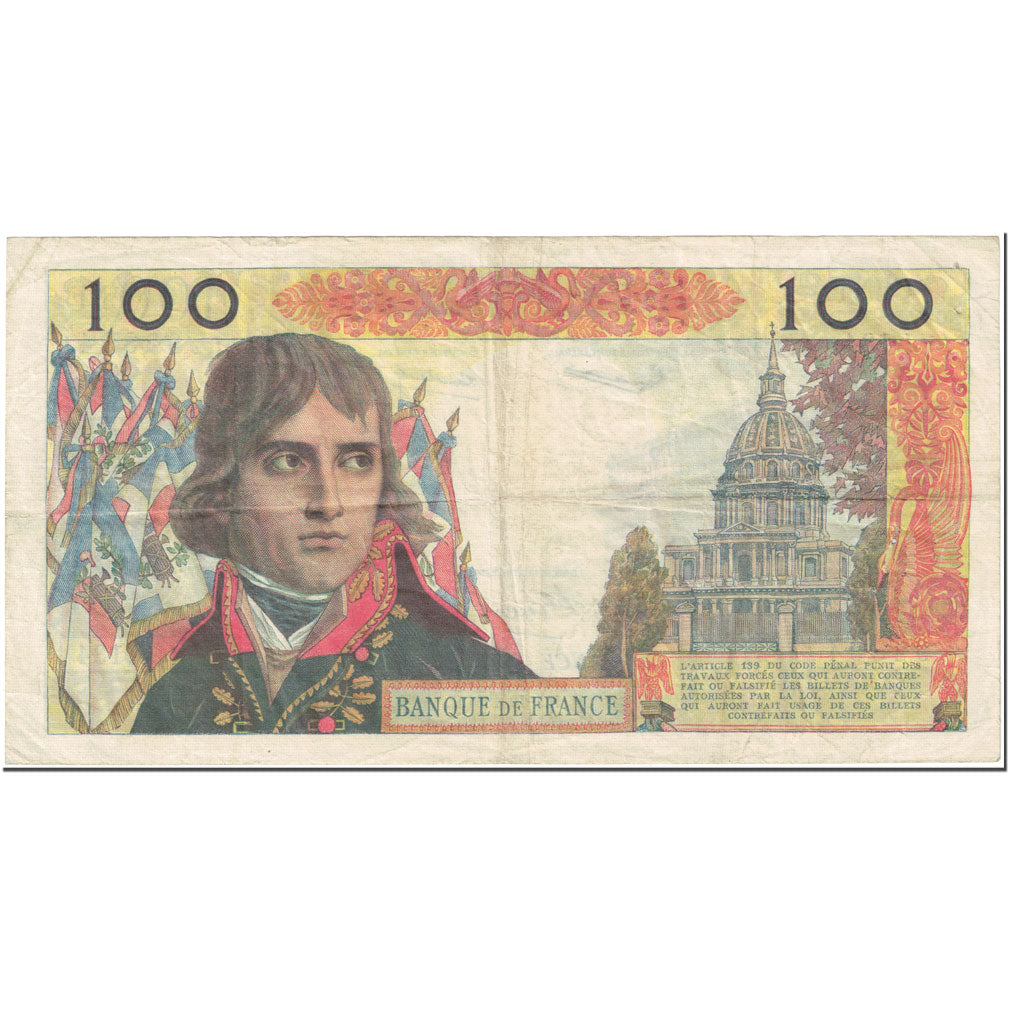 France, 100 Nouveaux Francs, Bonaparte, 1961, 1961-10-05, TB, Fayette:59.12