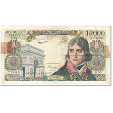 Francia, 10,000 Francs, Bonaparte, 1957, 1957-11-07, MB, Fayette:51.10, KM:136b