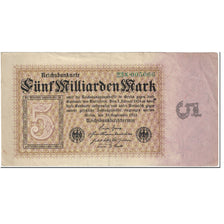 Geldschein, Deutschland, 5 Milliarden Mark, 1923, 1923-09-10, KM:115a, SS