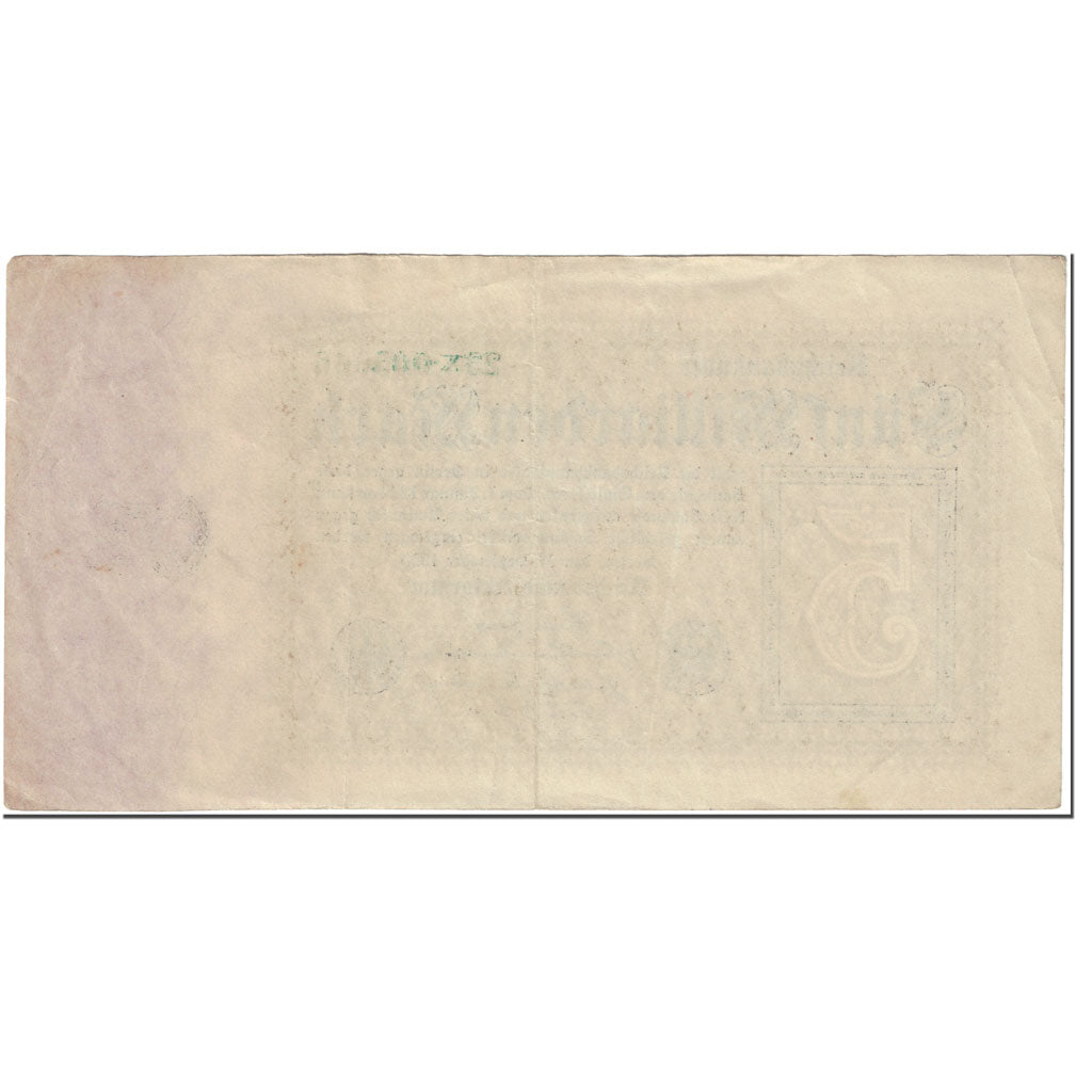 Banconote, Germania, 5 Milliarden Mark, 1923, 1923-09-10, KM:115a, BB