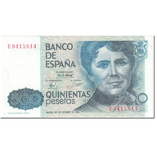 Billet, Espagne, 500 Pesetas, 1983, Old date (1979-10-23), KM:157, TTB+