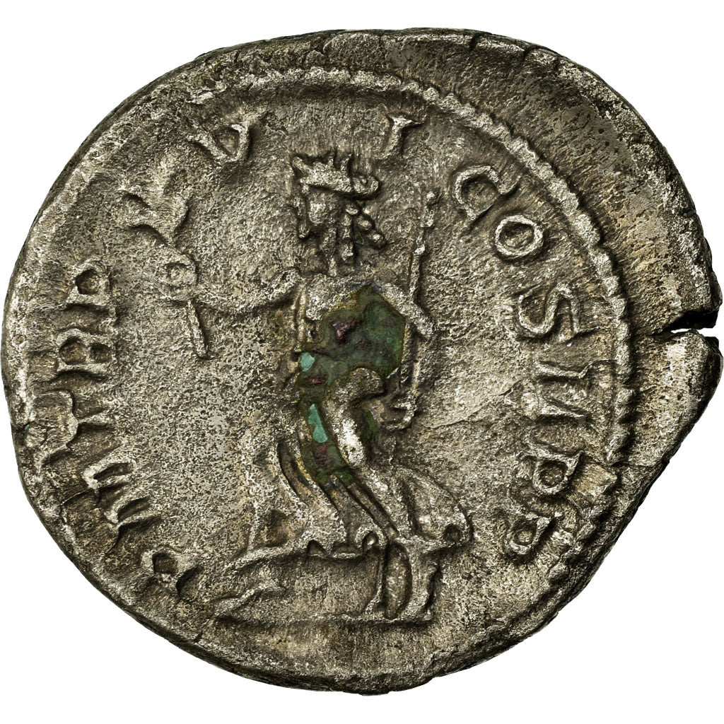 Coin, Denarius, 227, Roma, AU(50-53), Silver, Cohen:319