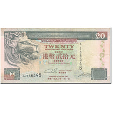 Banknote, Hong Kong, 20 Dollars, 1993, 1993-01-01, KM:201a, EF(40-45)